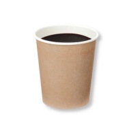 180 ml papierový pohár na kraft kávu 50 dolárov
