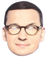 PAPIEROVÁ MASKA MATEUSZ MORAWIECKI PREMIÉR POLITIK