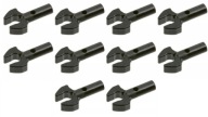 LEGO Bar Claw Black Black 10 dielikov 6278152 48729b