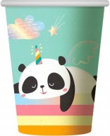 Papierové poháre Dreamy Panda 266 ml GODAN 6 kusov
