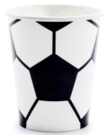 FUTBALOVÉ PAPIEROVÉ POHÁRKY - 6 KS - 1365