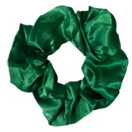 RUB NA VLASY SCRUNCHIES, ZELENÝ SATÉN