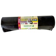 LDPE stavebné vrecia na suť 120L, 10 kusov, VEĽMI PEVNÉ na renovačný odpad
