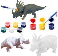 KREATÍVNA SÚPRAVA NA MAĽOVANIE POSTAVIEK DINOSAUROV