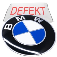 ZNAK BMW 74mm ODZNAK KOHÚTKA E39 E46 CHYBA!