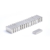 Neodymový tanierový magnet MPŁ 12x6x2 N38, sada 5 kusov