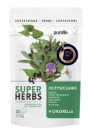 Bylinná zmes Cleansing Purella Superfoods Superherbs 20 vrecúšok 35g
