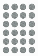 Samolepiace plstené podložky ROUND 22mm 24 ks