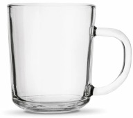 TADAR - Hrnček na čaj - Pohár na kávu - sklo - bezfarebný - 220 ml