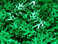 LEGO Plants Leaves 2423 List Small Green 25 ks