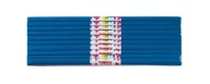 Hodvábny papier krčený 50x200 modrý 10 ks Happy Col