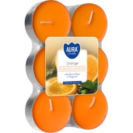 Oteplovačky s vôňou BISPOL Aura 8H ORANGE 6 ks.