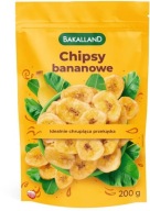 Banánové lupienky Bakalland 200 g