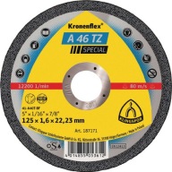 Klingspor Inox plochý rezací kotúč na kov A 46 TZ Special 125x1,6mm