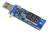 876 DC menič napätia 2v1 USB Step Up - Step Down Menič 24V