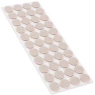 44x PLSTENÉ PODLOŽKY PRE NÁBYTkové STOLIČKY, SAMOLEPIACI SET SILNÝ
