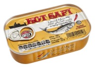 HORÚCE SAFI Sardinky v rastlinnom oleji s chilli 125g