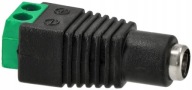 DC zásuvka, zásuvka pre LED pás 2,1mm