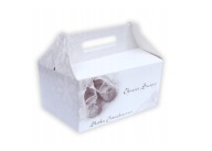 BOX NA KRST SVÄTÝ KRST 19x14x9cm ČERVENÝ PLAST