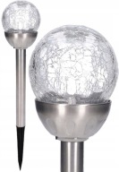 SOLÁRNE ELEKTRICKÉ LAMPY VÝKONNÉ ZÁHRADNÉ LAMPY GUĽOVÉ LED LAMP