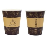 EKO papierové poháre Hrnček 300ml 100% papier BEZ POPLATKU 0% Plast 50ks