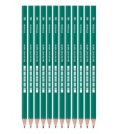 Bezdrevná ceruzka HB 12 ks Titanium