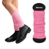 092 Steven Women's Warmers Cotton Pink