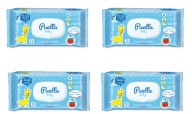 4x VLHČENÉ Utierky PRE DETI, ZATVORENÉ, BEZ ALKOHOLU, LEWIATAN PUELLA