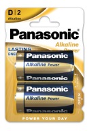Alkalické batérie D Panasonic Alkaline Power 2 ks