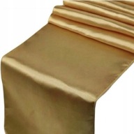 HLADKÝ ZLATÝ SATÉN NA RÚLE POKLAD SVADOBNÝ SVADOBNÝ KRST PRIJÍMANIE 16CM X 9M