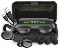 Bezdrôtové slúchadlá do uší F9+ PRO Športová powerbanka Bluetooth 5.1