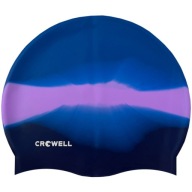 Silikónová plavecká čiapka Crowell Multi Flame
