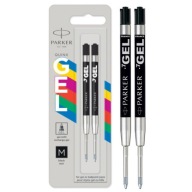 PARKER BALLPOINT REFILL BLACK GEL 2 KUS TIP M
