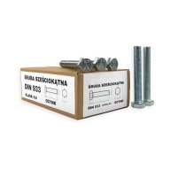 M8X50 CL.8.8 SKRUTKA DIN 933 1kg. POZINKOVANÁ 6-UHOLNÁ HLAVA