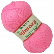 Mimosa akrylová priadza 100g Candy Pink 134