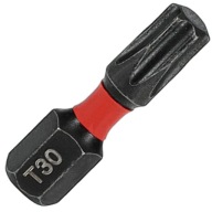 Príklepový bit s magnetickým hrotom TX30 25mm pre skrutkovač RASTOOL