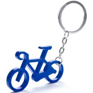 BIKE kľúčenka modrá