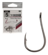 Rybárske HÁČKY 20x10mm Veľkosť 5 Light Fox Háčiky očko 10 kusov 170143
