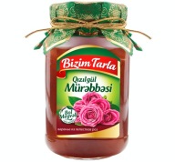 Bizim Tarla džem z ružových lístkov 400g Azerbajdžan