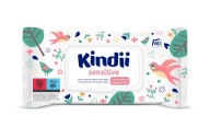 Kindii Sensitive čistiace obrúsky pre bábätká a deti 60 ks