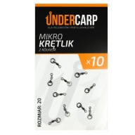 UNDERCARP Micro kaprový obratlík s krúžkom veľkosť 20