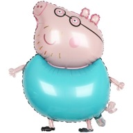 FÓLIOVÝ BALÓN DADDY PEPPA PRASIATKO NARODENINY 83cm