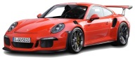 NÁLEPKA NA OKENNÉ SKLENÉ ZRKADLO PORSCHE AUTO