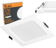 LED PANELOVÉ STROPNÉ SVIETIDLO 12W / 3 FARBY
