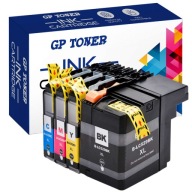 4x ATRAMENT LC529 LC525 pre BROTHER DCP-J100 Séria DCPJ100 SADA TLAČIARNE CMYK