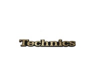 Samolepka TECHNICS Emblém zlatý 30x4mm
