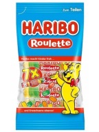 Haribo žuvacie cukríky ovocné želé rolky 175g