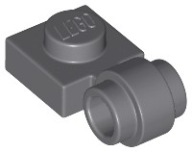 LEGO 4081b Tanier 1x1 tmavosivá (1g) 1 ks.