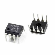 5 KS NJM4558,4558,JRC4558 atď.. DIP8