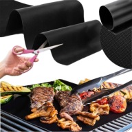 2x TEFLÓNOVÁ PODLOŽKA NA PEČENIE BBQ PLECH OPÄTOVNE POUŽITEĽNÝ GRILOVACÍ PLECH DO RÚRY